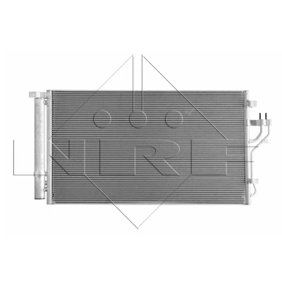 Bilde av NRF EASY FIT 35998 Kondensator med tørker, tetningsring 13 9,4 Aluminium 650 KIA: Sportage III, HYUNDAI: ix35