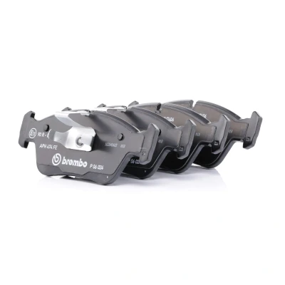 Bilde av BREMBO P 06 024 Bremseklosser klargjort for slitasjeindikator med kolbleklips uten tilbehør BMW: 3 Coupé, Touring, Sedan
