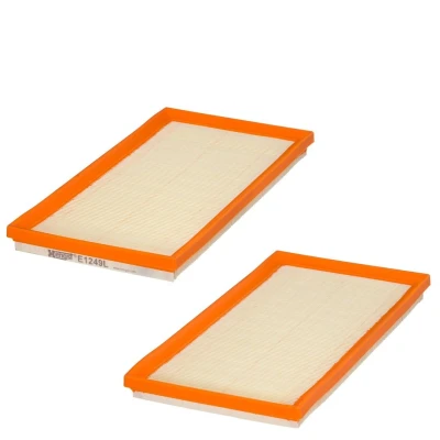Bilde av HENGST FILTER E1249L 2 Luftfilter 23 156 310 Filterinnsats MERCEDES BENZ: E Klasse Sedan, T modell, C Sedan