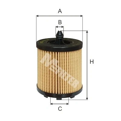 Bilde av Oljefilter MFILTER TE 615