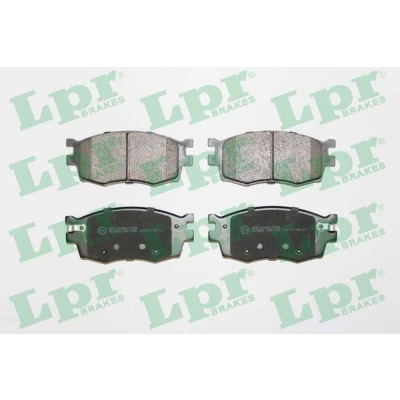 Bilde av LPR 05P1345 Bremseklosser HYUNDAI: i20 I Hatchback, ACCENT 3 Stufenheck, KIA: RIO 2