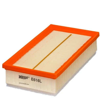 Bilde av HENGST FILTER E616L Luftfilter 59 133 250 Filterinnsats PEUGEOT: Expert II Tepee, Van, 407 SW, CITROËN: C5 III Stasjonsvogn, 3