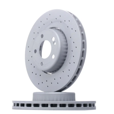 Bilde av ZIMMERMANN 400.5518.30 Bremseskiver 318 30 6/5 5 112 ventilert, hullet, todelt bremseskive belagt høy karbon MERCEDES BENZ: C Klasse T modell