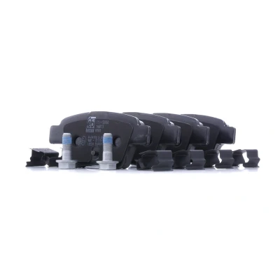 Bilde av FEBI BILSTEIN 16813 Bremseklosser bakaksel med festemateriell PEUGEOT: 207 Hatchback, 307 Stasjonsvogn, SW, CITROËN: C4 I Hatchback