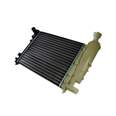 Bilde av THERMOTEC D7P021TT Radiator Aluminium, plast for kjøretøy uten luftkondisjonering 326 388 23 Manuel girkasse Kjøleribber satt sammen mekanisk