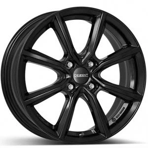 Bilde av Dezent TN Black 7x17 4/108 ET32 B65.1