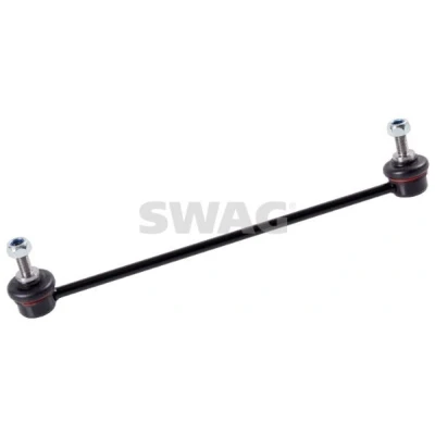 Bilde av SWAG 85 93 1569 Stabstag framaksel venstre 320 M10 x 1,25 med selvlåsende mutter Stål svart HONDA: Jazz 2