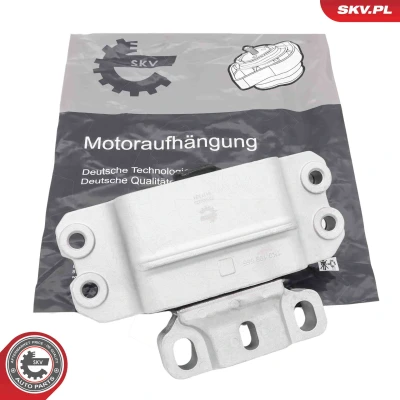 Bilde av ESEN SKV 75SKV329 Motorfeste venstre Gummimetallager Aluminium, gummi 205mm 106mm VOLKSWAGEN: Passat B6 Variant, B7 Sedan