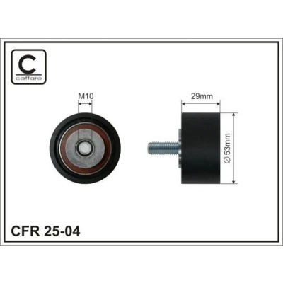 Bilde av Styrerulle kilerem tannrem, alfa romeo,fiat,lancia,opel,vauxhall, 06 36 439, 55187100, 55190553, 56 743, 6 71771498, 93178807