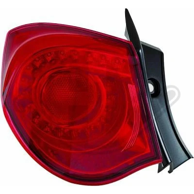 Bilde av DIEDERICHS 3042090 Baklykter høyre ytre del R10W, LED