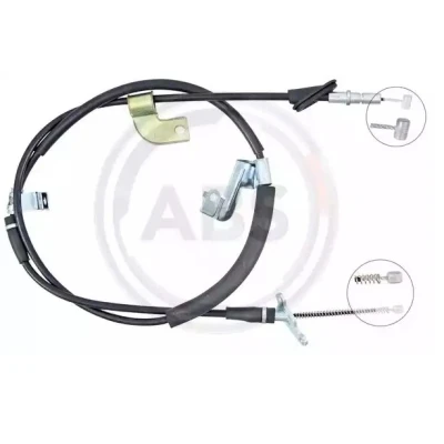 Bilde av Kabel, parkeringsbremse, Høyre bak, honda stream, 47510S7AG02