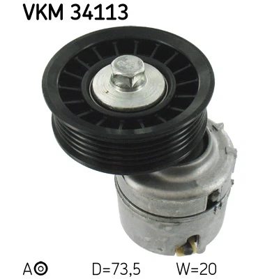 Bilde av Strammehjul, kilerem SKF VKM 34113