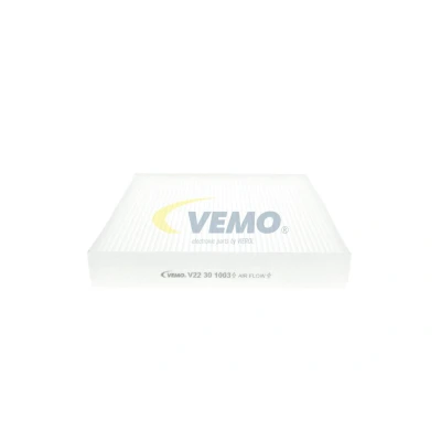 Bilde av VEMO Original Quality V22 30 1003 Kupéfilter pollenfilter, Filterinnsats 220 225 35,5 papir CITROËN: Berlingo / First I Van