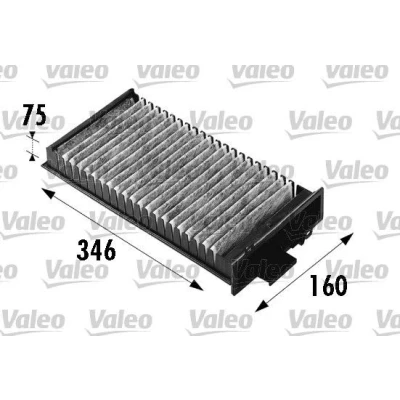 Bilde av VALEO CLIMFILTER PROTECT 698541 Kupéfilter Karbonfilter 350 160 65 CITROËN: C5 I Hatchback