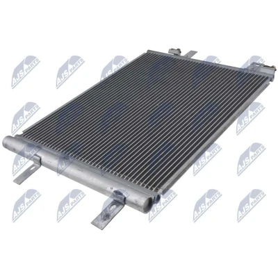 Bilde av NTY CCS CT 023 Kondensator med tørker Aluminium 565 R 134a PEUGEOT: 308 SW 2, II Hatchback