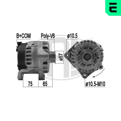 Bilde av Dynamo, bmw x5 [e70], x6 [e71, e72], 12 31 7 801 124, 804 266