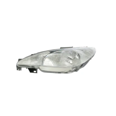 Bilde av VAN WEZEL 4028961 Frontlykter venstre H4 hvit med blinklys for høyrekjøring uten motor høydejustering hovedlys P43t PEUGEOT: 206 Hatchback
