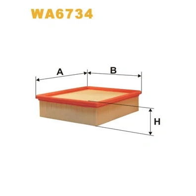 Bilde av Luftfilter WIX FILTERS WA6734
