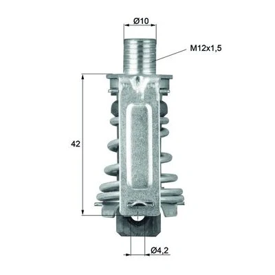 Bilde av MAHLE ORIGINAL TX 99 70 Termostat 10 uten pakning