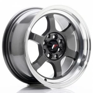 Bilde av Japan Racing JR12 Gun Metal Machined LIP 10x18 5/114.3 ET20 B74.1