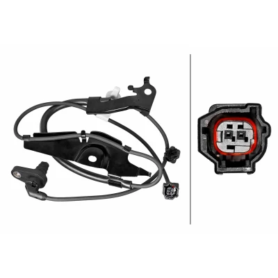 Bilde av HELLA 6PU 358 219 231 ABS Sensor med klammer Hall prinsipp 2 1040