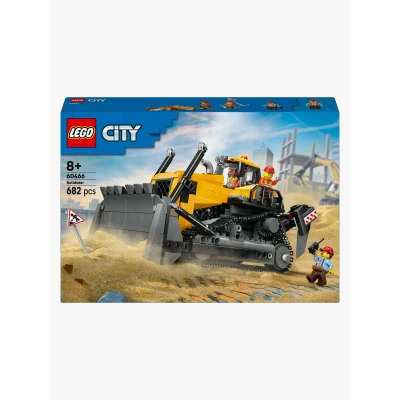 Bilde av LEGO City 60466 Gul bulldoser Byggesett Plast
