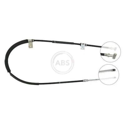 Bilde av A.B.S. K19677 Bremsekabel 1342 Trommelbrems for høyre/venstre ratt