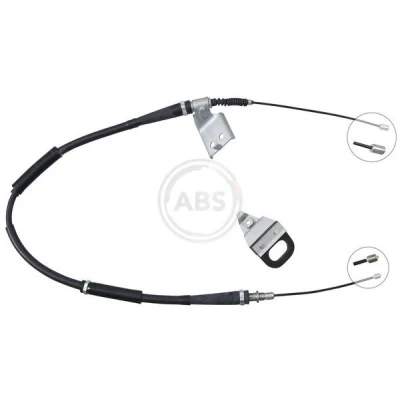 Bilde av A.B.S. K11937 Bremsekabel 1290 Trommelbrems