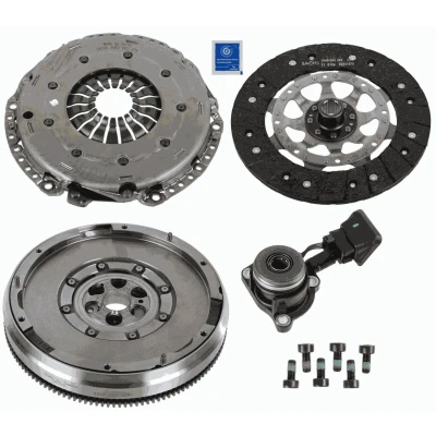 Bilde av SACHS 2290 601 160 Clutch med sentral utkobling, clutchtrykkplate, dobbeltmassesvinghjul, svinghjulskruer clutchplate 235