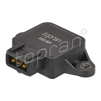 Bilde av TOPRAN 205 631 Drosselventilstilling kasse strupeventil PEUGEOT: 406 Coupé, 306 Hatchback, OPEL: Calibra A, Kadett E Sedan