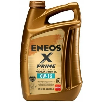 Bilde av Eneos X Prime 0W 16 4l Motorolje EU0001301N TOYOTA: C HR, Yaris IV, Camry VIII Sedan, SUZUKI: Vitara IV SUV