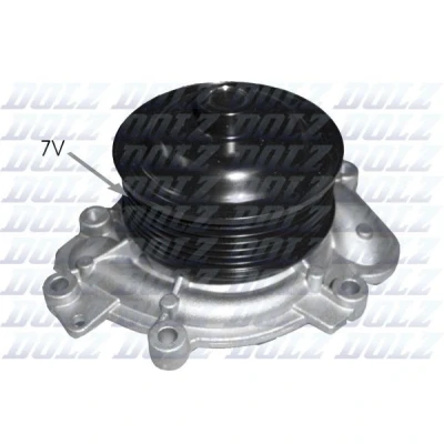 Bilde av DOLZ M231 Vannpumpe med kileremdisk aluminiumskasse MERCEDES BENZ: E Klasse Sedan, C T modell, JEEP: GRAND CHEROKEE 3