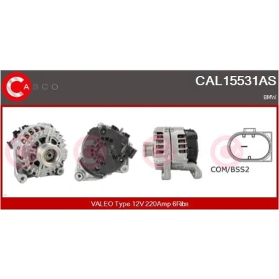 Bilde av CASCO Generator 12V 150A CPA0219 77,9mm FORD: MONDEO 4 Turnier, S Max Mk1, CAL10310AS