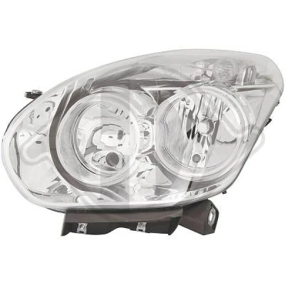 Bilde av DIEDERICHS Priority Parts 3486081 Frontlykter venstre H7, H7/H1, H1