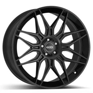Bilde av DOTZ Longbeach Black 9x20 5/112 ET26 B66.6
