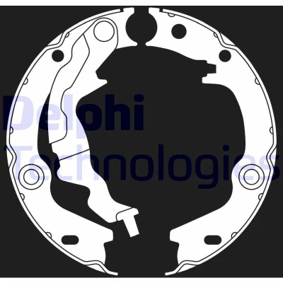 Bilde av DELPHI LS2017 Handbromsbackar