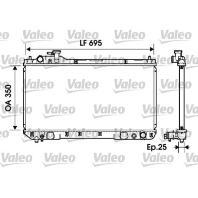 Bilde av Radiator, motorkjøling, toyota rav 4 i, cabrio 164007A490, 16400 7A490