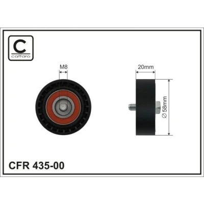 Bilde av Remstrammer, kilerem, audi,seat,vw, 03C 145 299D, 299M