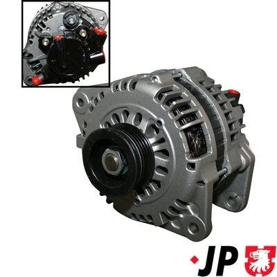 Bilde av JP GROUP 1290101200 Dynamo 14V 100A OPEL: Combo C Varebil / Stasjonsvogn, Meriva A, Astra G CC, HONDA: CIVIC 7 Hatchback