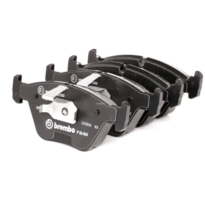 Bilde av BREMBO P 06 043 Bremseklosser klargjort for slitasjeindikator med kolbleklips uten tilbehør BMW: X3, 3 Touring, Coupé, ROVER: 75, 75 Tourer