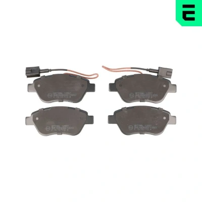 Bilde av OPTIMAL BP 12557 Bremseklosser framaksel med integrert slitasjevarselkontakt FIAT: 500 Hatchback, Punto Evo C Cabrio, ALFA ROMEO: MiTo