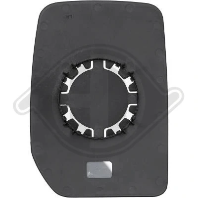Bilde av DIEDERICHS 1454127 Speilglass venstre FORD: Transit Mk6 Van, Mk5 Minibuss