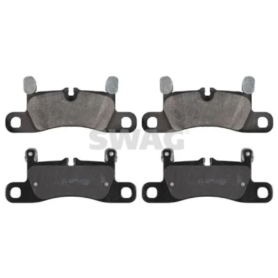 Bilde av SWAG 30 91 6809 Bremseklosser bakaksel klargjort for slitasjeindikator PORSCHE: Cayenne, VOLKSWAGEN: Touareg II