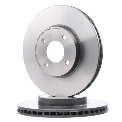 Bilde av BREMBO COATED DISC LINE 09.C543.11 Bremseskiver 260 22 4 innvendig ventilert belagt NISSAN: Note II Hatchback, MICRA