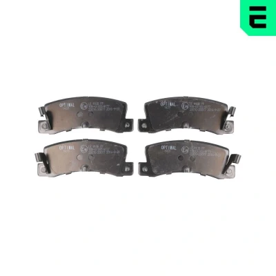 Bilde av OPTIMAL BP 09439 Bremseklosser bakaksel med akustisk slitasjevarsel TOYOTA: Corolla VIII Liftback, Camry IV Sedan, Sedan