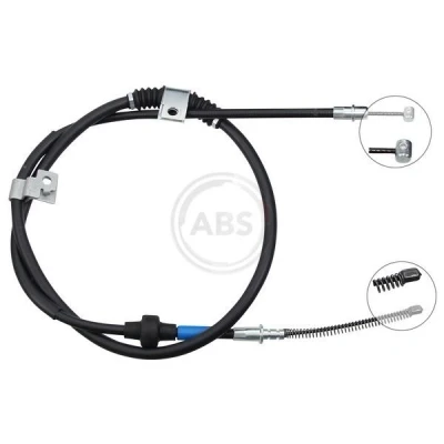 Bilde av Kabel, parkeringsbremse, Høyre bak, citroën c4 aircross, mitsubishi asx, asx van, outlander ii, van peugeot 4008, 16062940