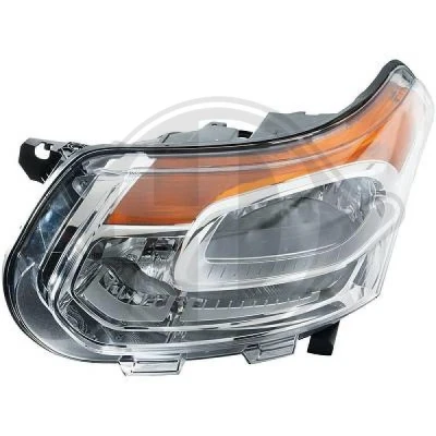 Bilde av DIEDERICHS 4006683 Frontlykter venstre H7, H7/H1, H1