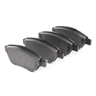 Bilde av FEBI BILSTEIN 16627 Bremseklosser framaksel med akustisk slitasjevarsel OPEL: Corsa D Hatchback, Adam, FIAT: Doblo II Stasjonsvogn, Panda Hatchback