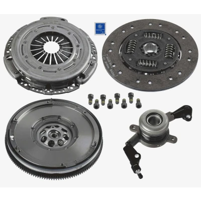 Bilde av SACHS 2290 601 172 Clutch med dobbeltmassesvinghjul, clutchtrykkplate, sentral utkobling, svinghjulskruer clutchplate 240