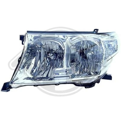 Bilde av DIEDERICHS 6674880 Frontlykter høyre H11, H11/HB3, HB3 TOYOTA: Land Cruiser 200